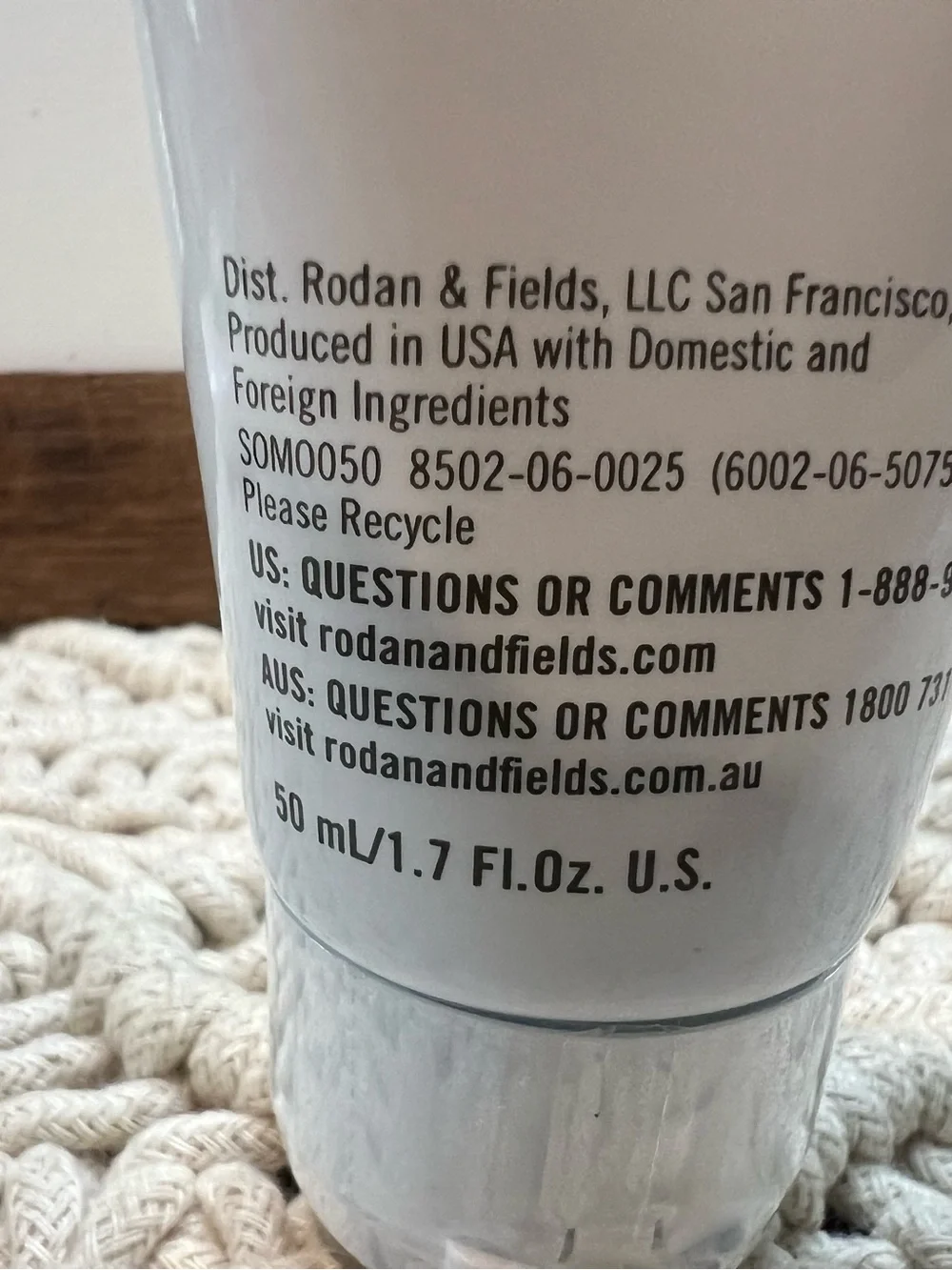 Rodan + Fields Moisture Replenishing Cream